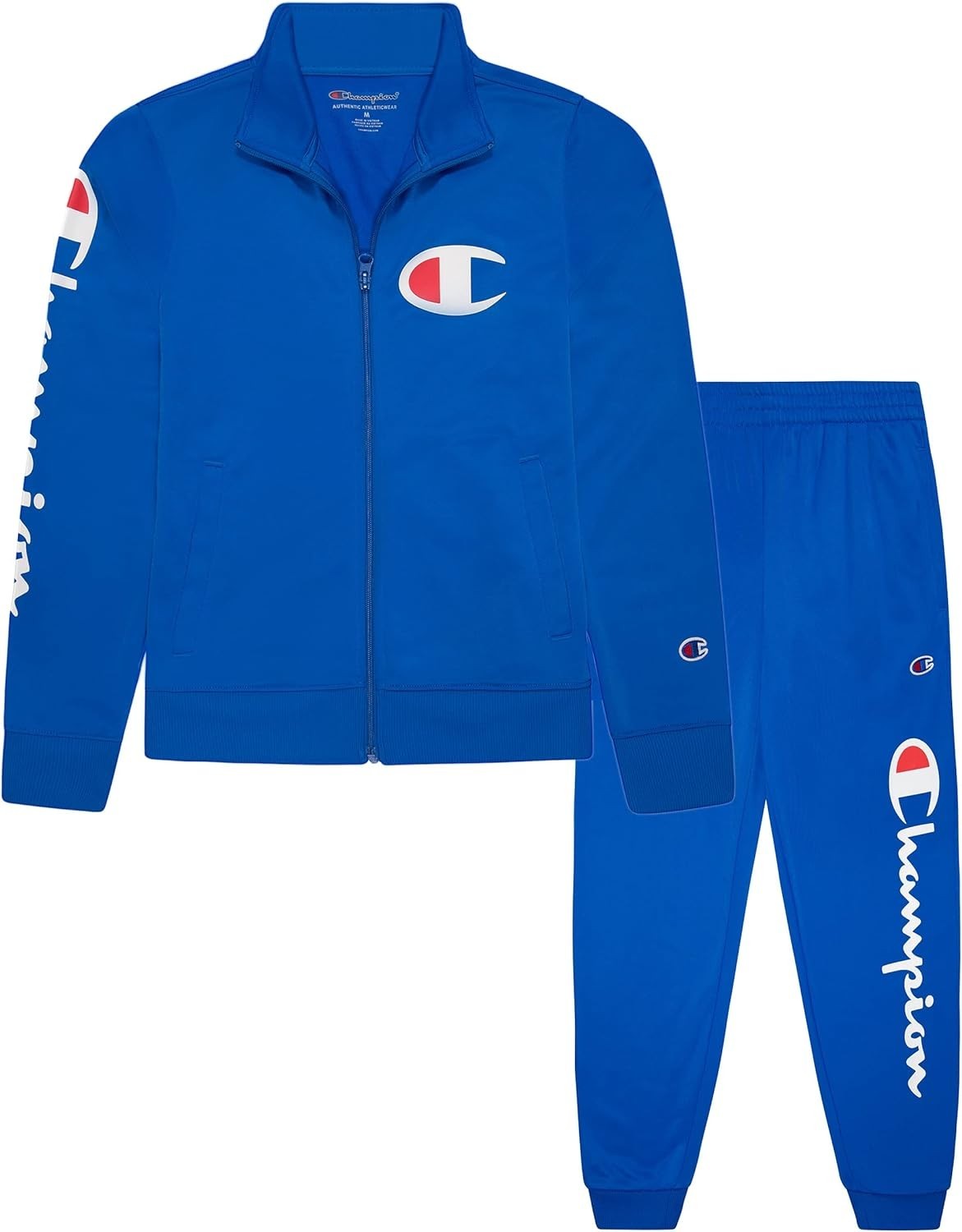 Champion Toddler Boys 2-Piece Easy Care Active Track Set 4 Toddler New With Tags