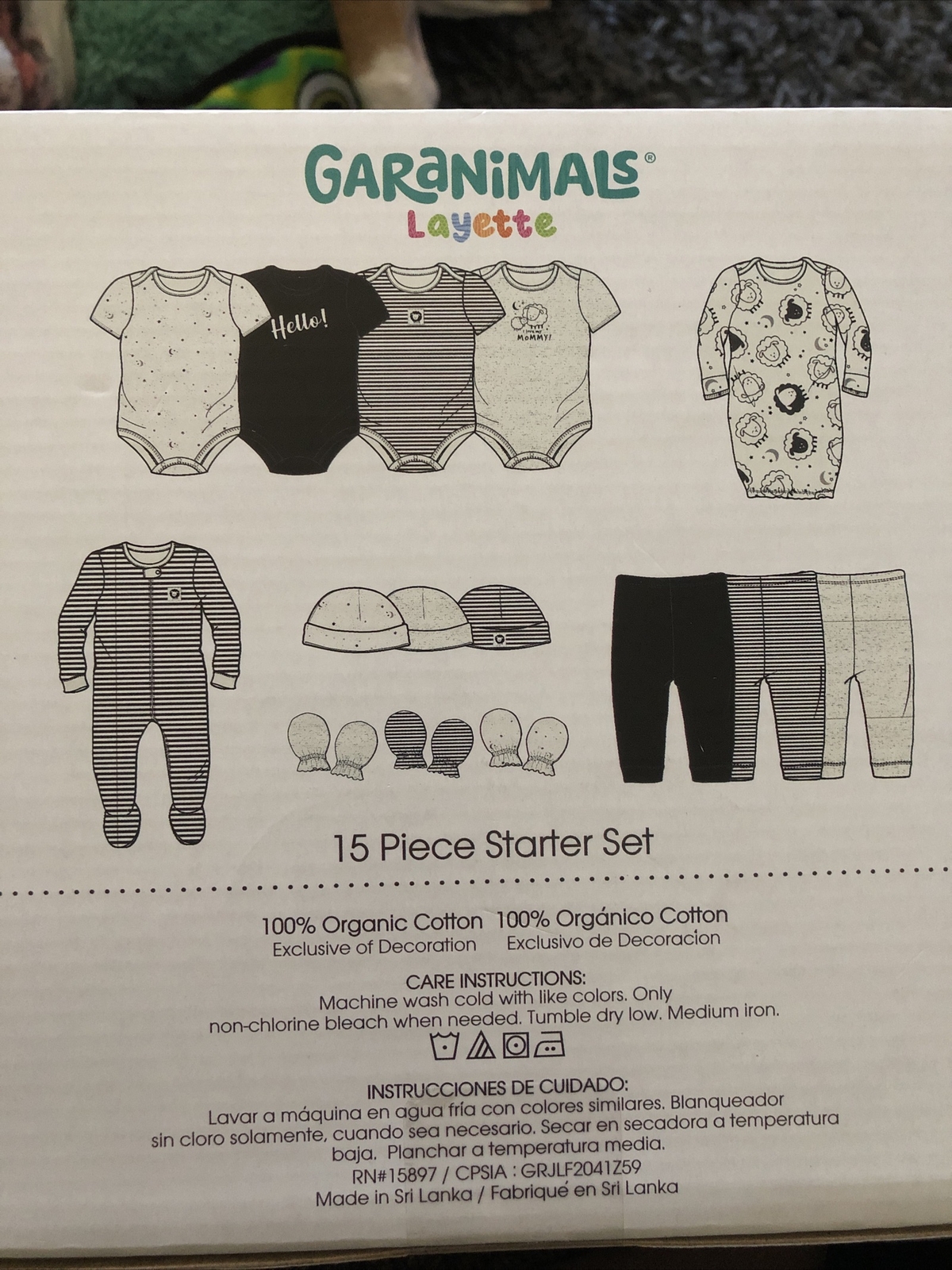 Garanimals 15 Piece Starter Set