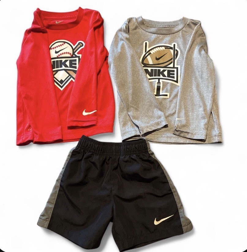 Nike 2T Dri-Fit Sportswear Bundle. 3 Pieces Size 2T New Without Tags