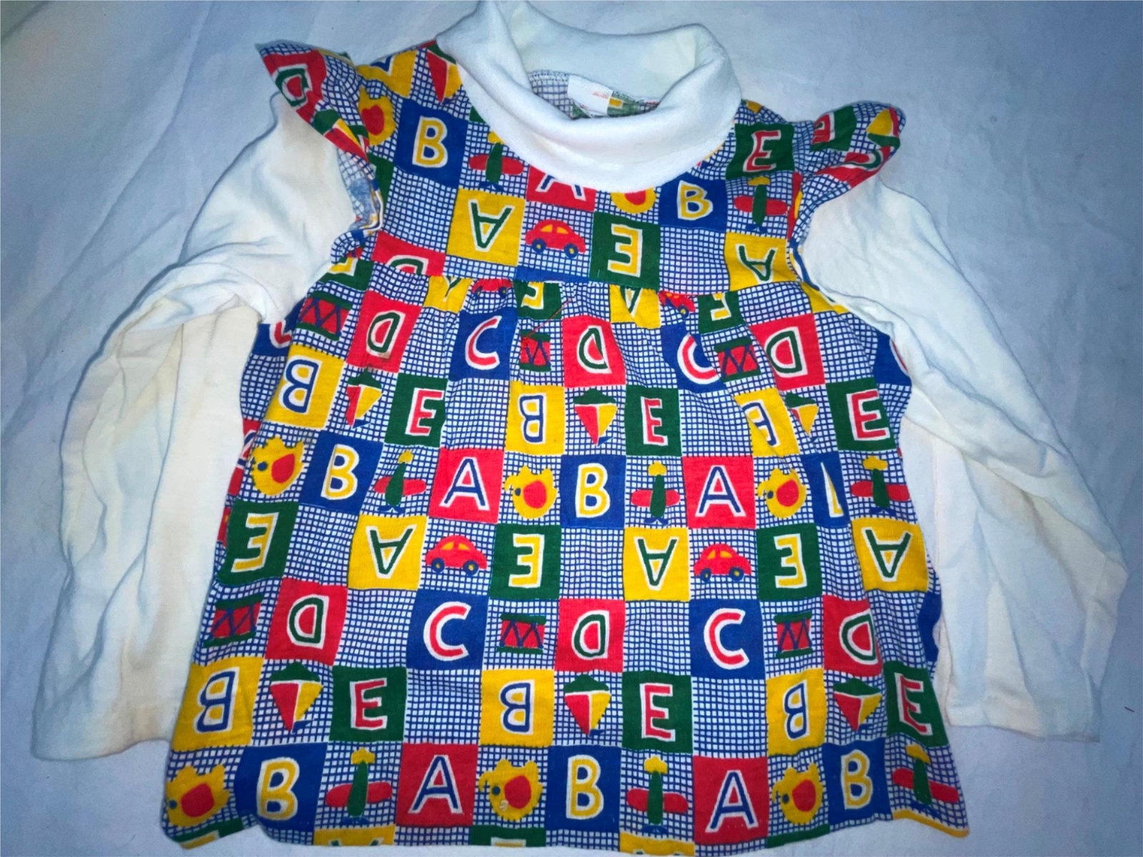 VTG 70S GIRLS KIDS CUTE SHIRT SHORTS SHIRT PANTS 8 PIECE LOT
