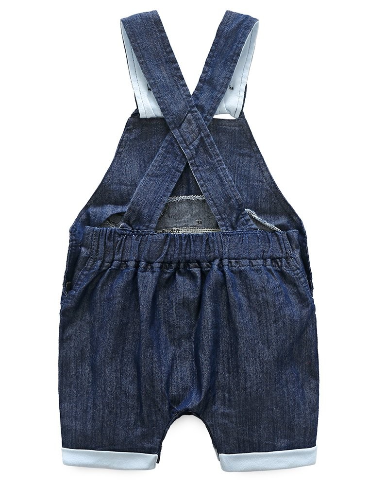 Abolai Cute Baby Boys Clothes Toddler Whale Jeans 12-18month(90#), Light Blue