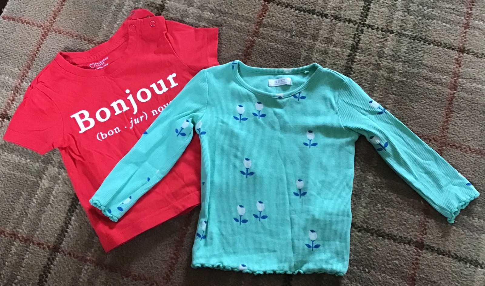 baby girl clothes bundle 6-9 months: vests, socks, dresses, trousers, tops, hats