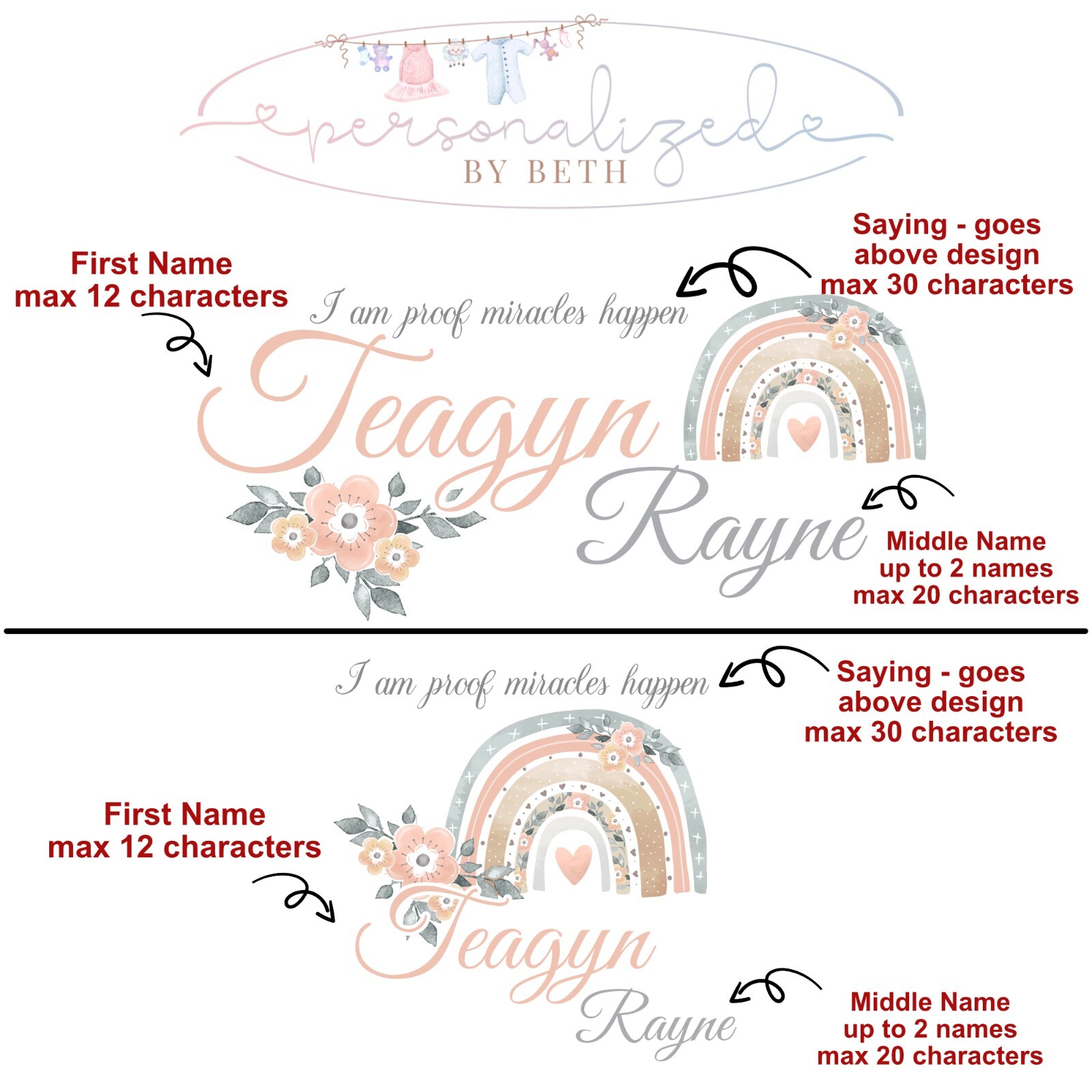Baby Girl Personalized Purple Floral Elephant Car VS1 Gown Coming Home Outfit