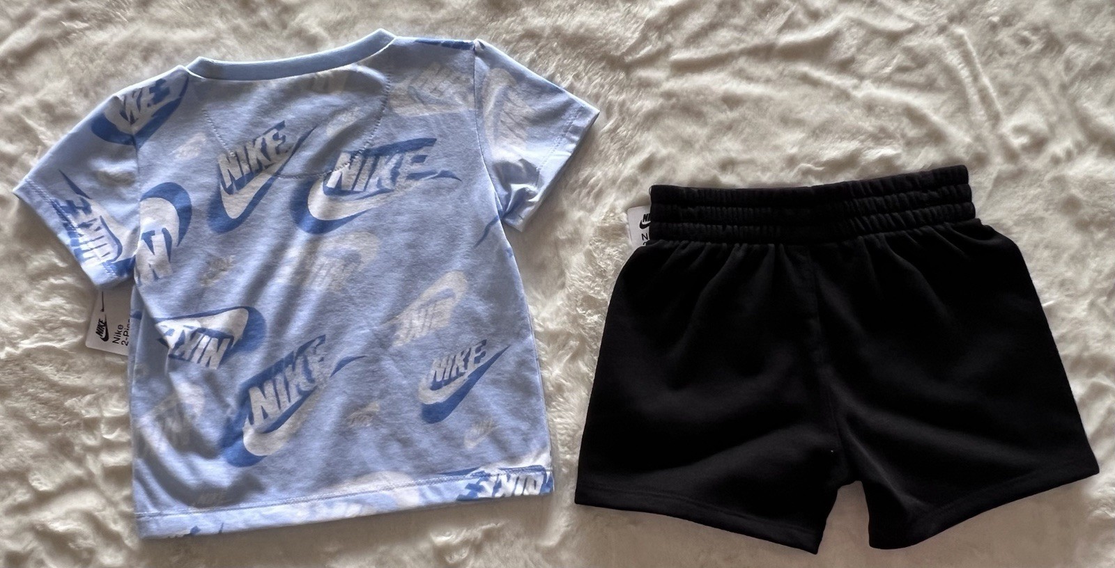 NIKE Sportswear Baby Boy’s Shirt and Shorts Outfit, 2-piece set