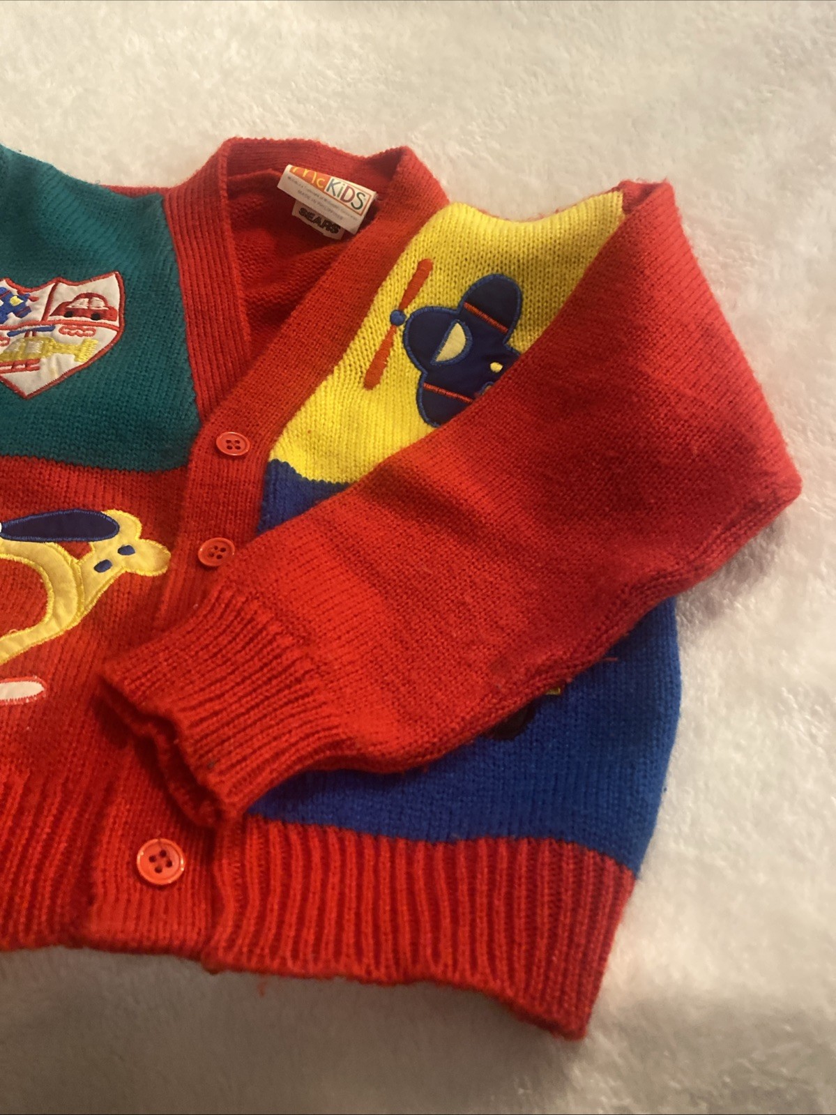 McDonald’s Tops. P/O Without Tags. McKids Color Block Cardigan Sweater EL#13