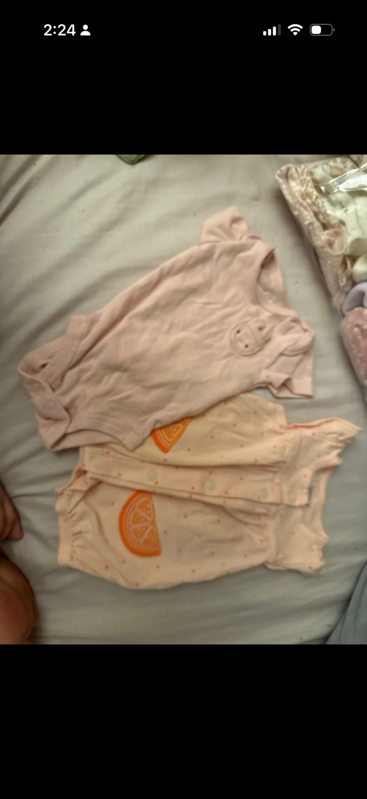 baby clothes girls -newborn NEW W/O Tags