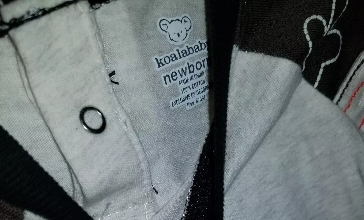 Koala Baby Infant Boy Reindeer 2-Piece Set Brown/Black/Beige NB NWT