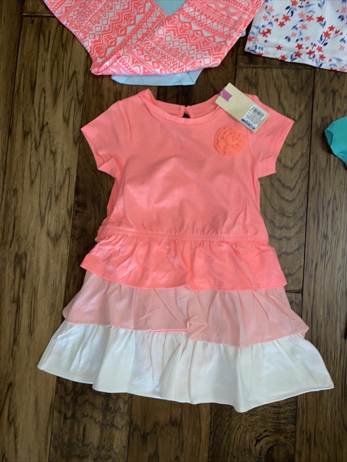 NEW!!! HUGE LOT! Girl Carter’s Oshkosh Cherokee Gerber Outfit Lot Size 24 Months