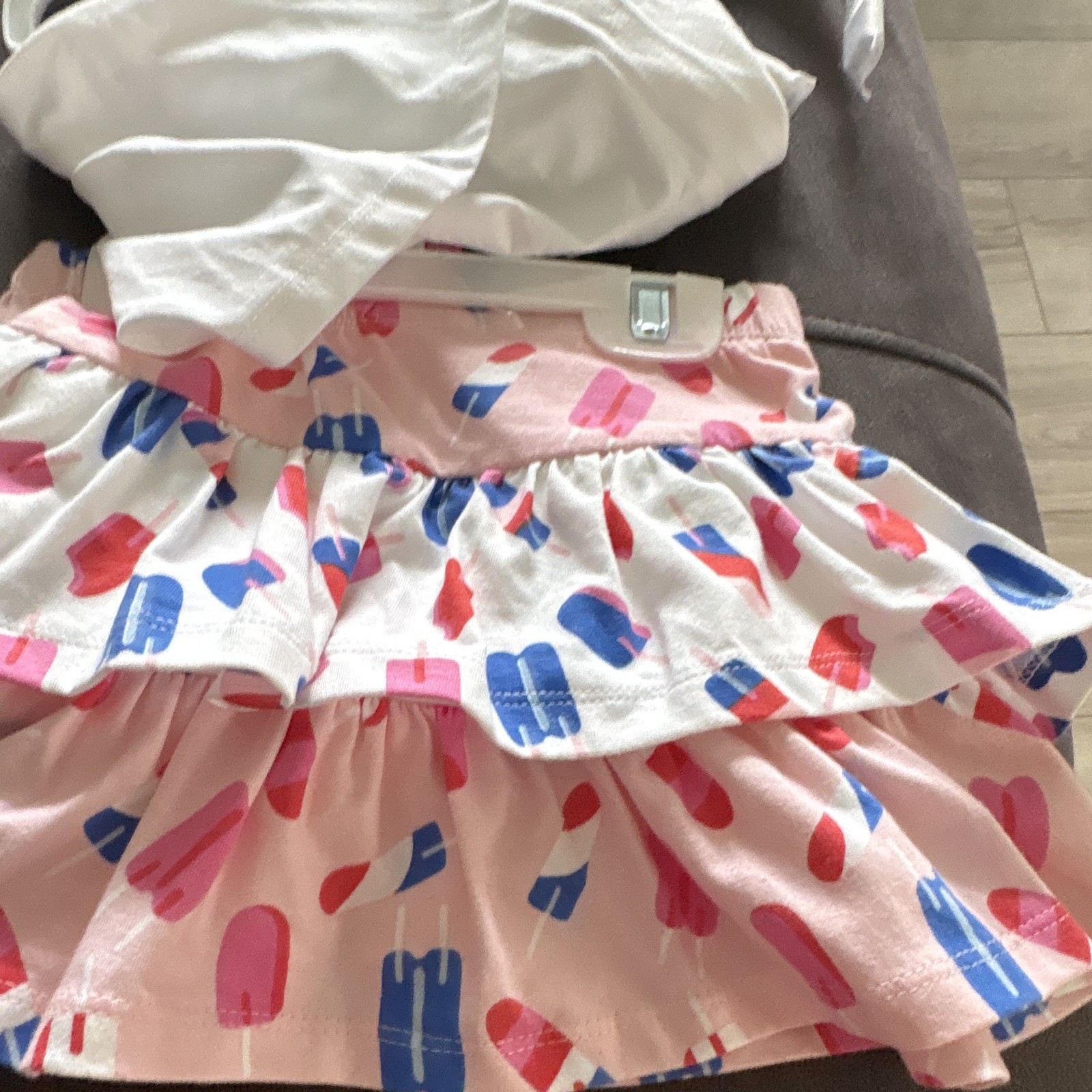 Isaac Mizrahi New York Girls 4 2pc Hello Summer Top & Popsicle Skirt Set